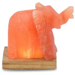 USB ELEFANT, mit Holzsockel, H ca. 11 cm