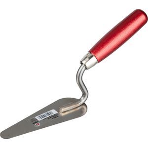 Schwan Maurerkelle 143514, aus Edelstahl, 140 mm Länge, mit Holzgriff, Zungenkelle