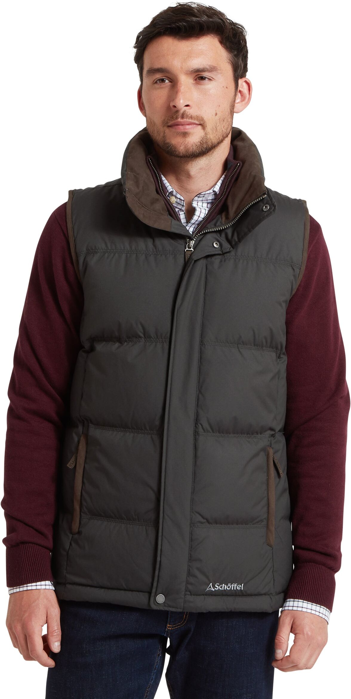 Schöffel Country Twickenham II Gilet - Grey - Size 40 - Men