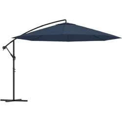 Helloshop26 - Freischwimmer Gartenmöbel Sonnenschirm 3,5 m blau 02_0008603
