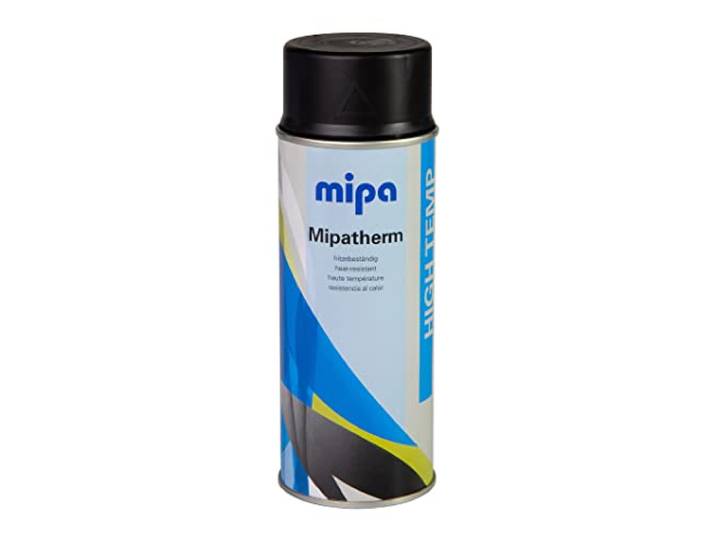 MIPA - Mipatherm Spray zwart tot 800 °C hittebestendig (400 ml) .