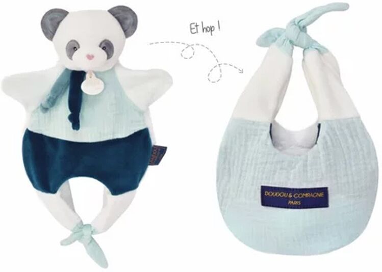 Doudou Panda Amusette 3 EN 1 : Les petits futés - Doudou et Compagnie