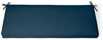 "45"" X 18"" Replacement Bench Cushion - Piped, Piped/Neptune - Grandin Road"