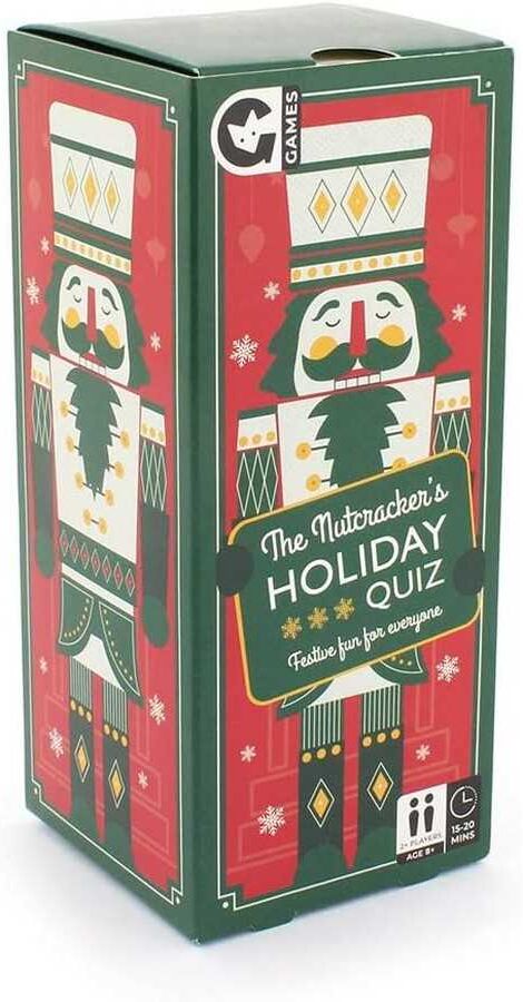 The Nutcracker's Christmas Quiz by Ginger Fox - Festive Trivia Game for Christmas Gatherings