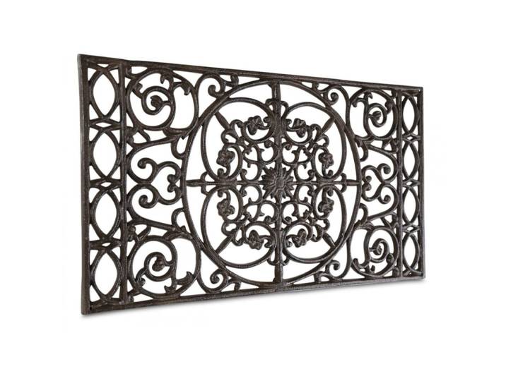 Paillasson rectangulaire fonte marron