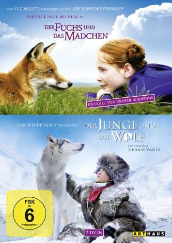 Luc Jacquet - Der Fuchs und das Mädchen & Der Junge und der Wolf / Doppel-DVD - Preis vom 11.10.2026 03:10:56 h