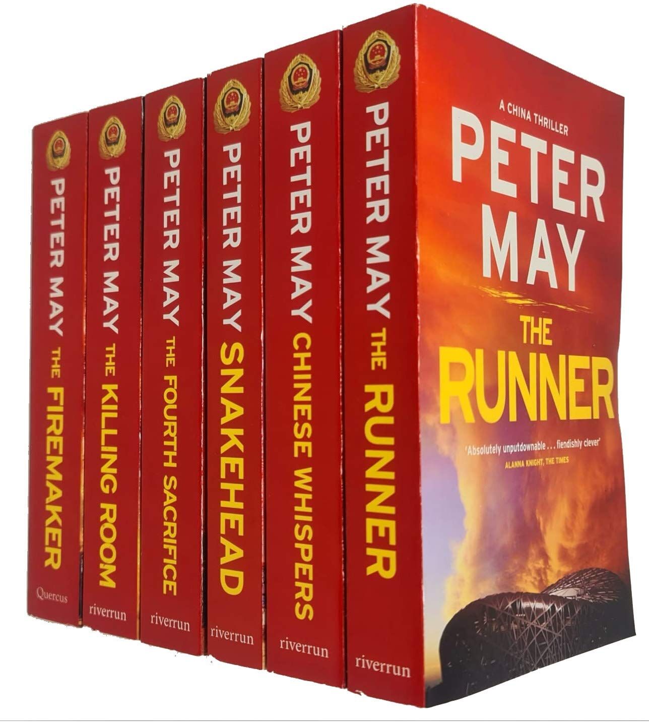 Riverrun China Thrillers Series 6 Books Collection Set by Peter May - Crime Fiction Paperback Boxed Set - Detective Li Yan Beijing Thrillers