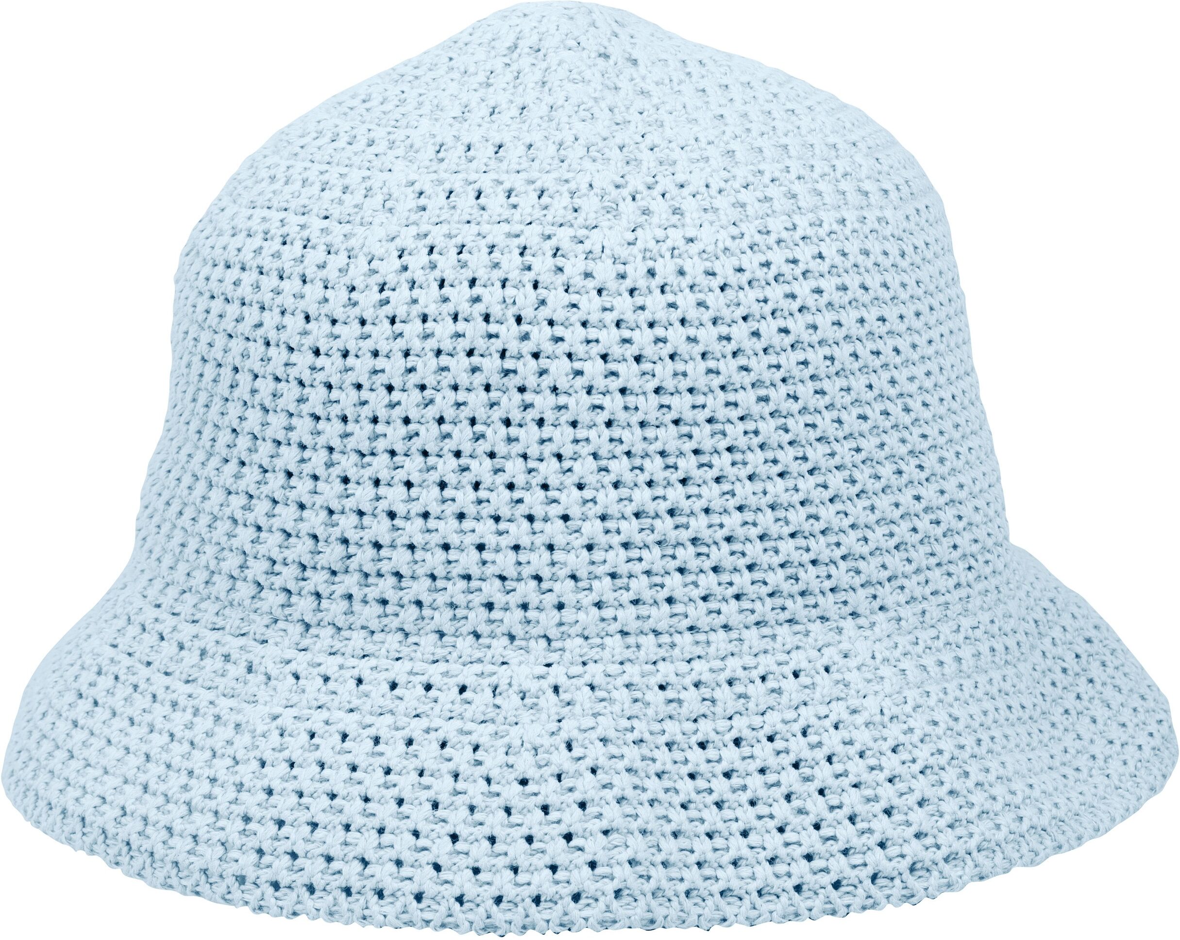 Strohhut CAPELLI NEW YORK, Damen, blau (light blau), Obermaterial: 100% Polyester, Hüte Strohhut light blau Einheitsgröße