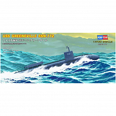 Hobby Boss - USS Greeneville SSN-772 - 1:700 - 12 Teile 310103