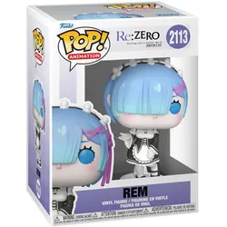Funko - POP! - Re:Zero - Starting Life in Another World - Rem (with Chase) Vinyl, sortiert, 1 Stück