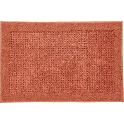 Kleine Wolke Badteppich Net Terracotta 70x120 cm