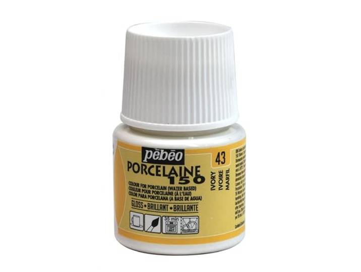 Pebeo Porcelaine 150 porseleinen kleur, 45 ml, ivoor