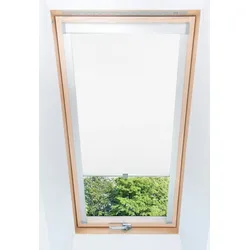 KS Handel 24 Dachfensterrollo Thermo verdunkelnd passend für Velux P08 Weiss