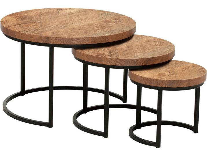 OMG Design Couchtisch Hugo (3-St), im 3er Set, variabel stellbar