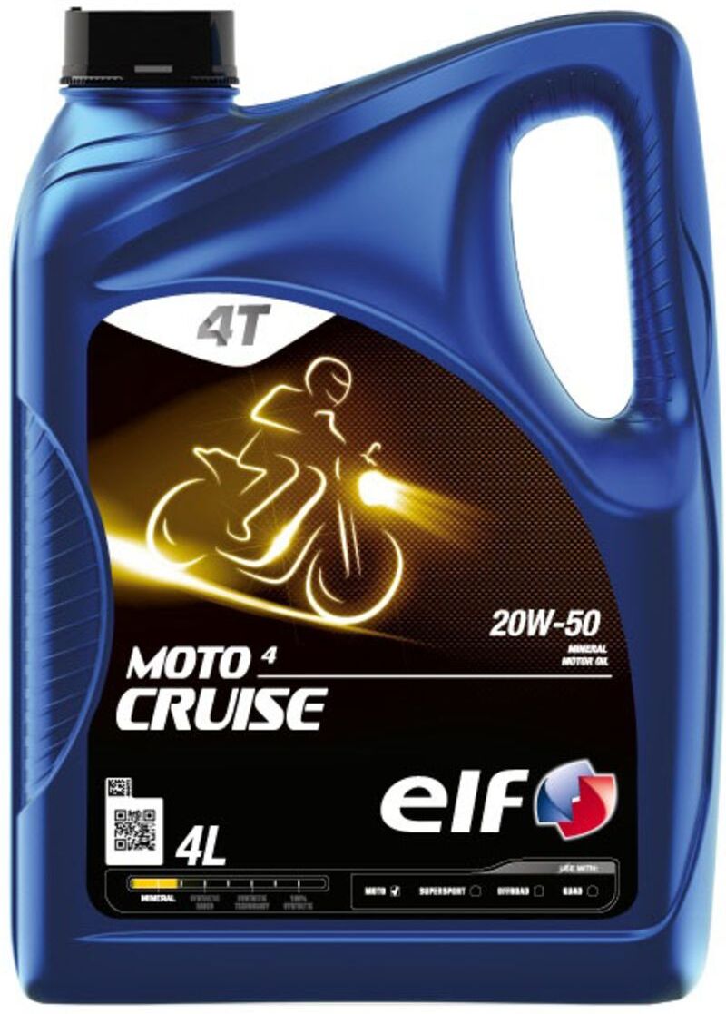 Motoröl 4T ELF Moto 4 Cruise 20W50 4L