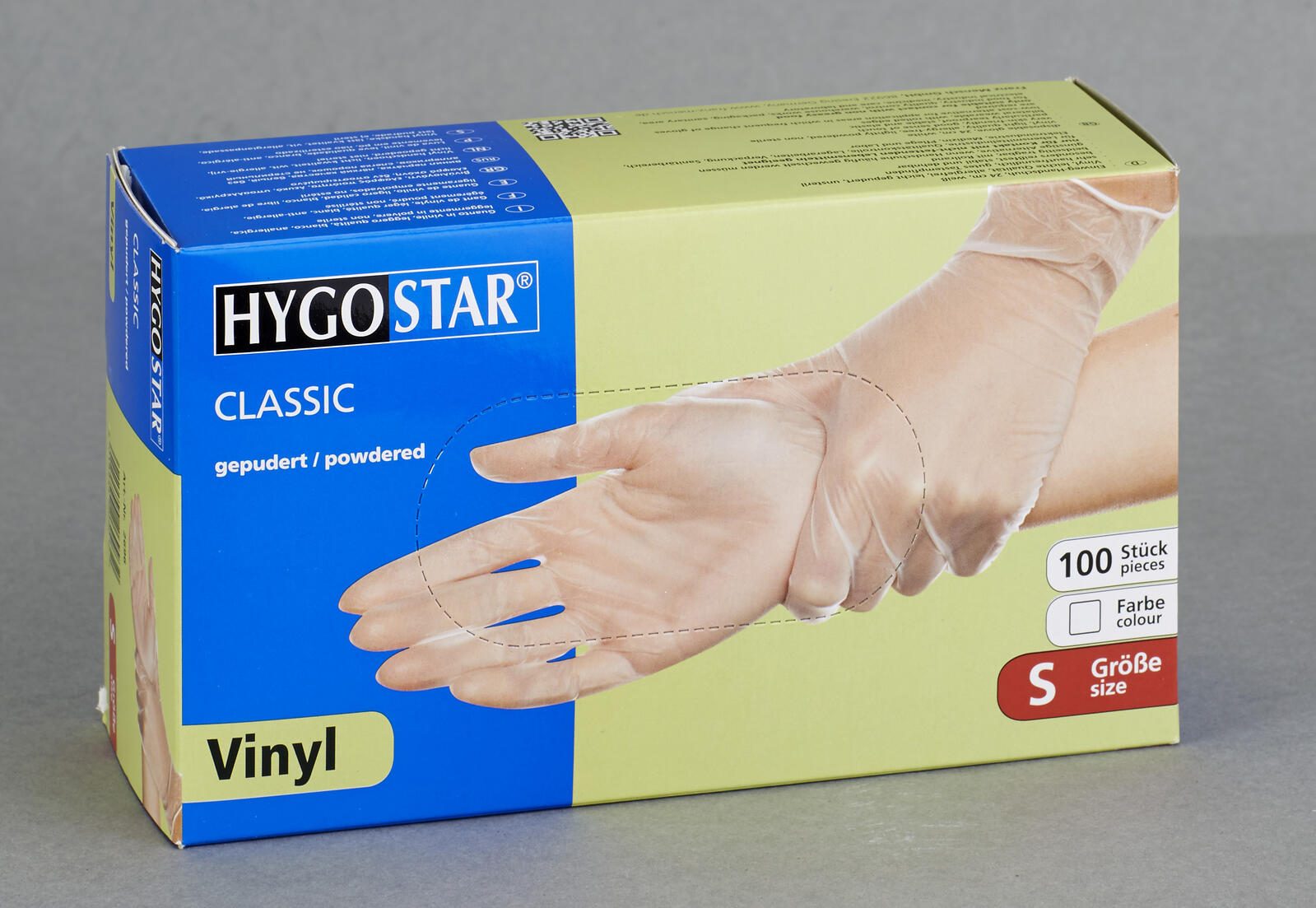 HYGOSTAR Einmalhandschuhe CLASSIC S weiß 2696