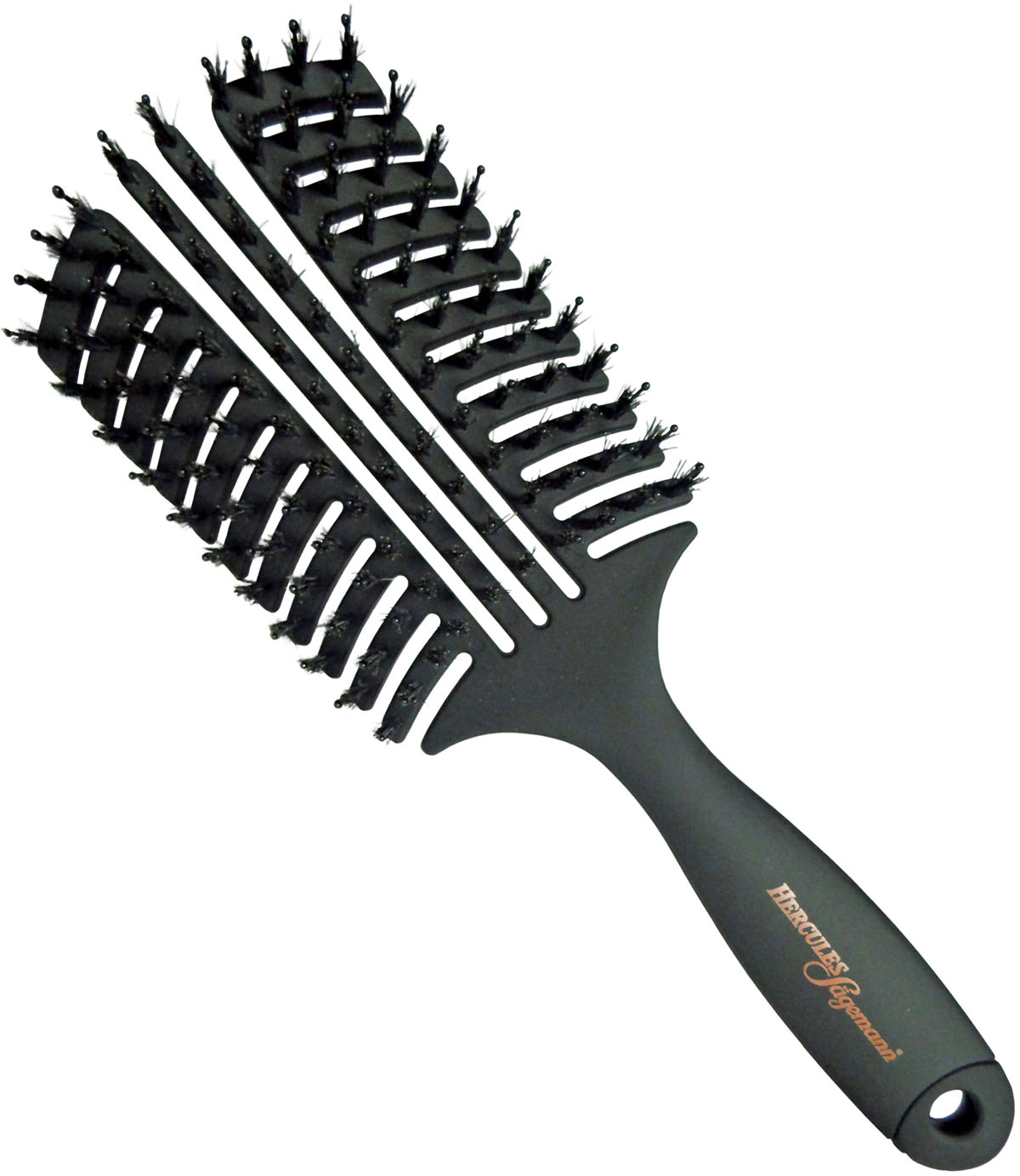 Hercules Sägemann Curved Vent Brush 10-Reihig, 90 mm, Nr. 9145 HS-126914509