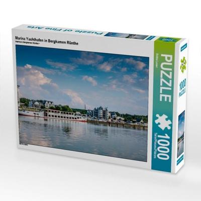 CALVENDO Puzzle Marina Yachthafen in Bergkamen Rünthe 1000 Teile Puzzle quer | 1000 Teile Lege-Größe 64 × 48 cm Foto-Puzzle für glückliche Stunden