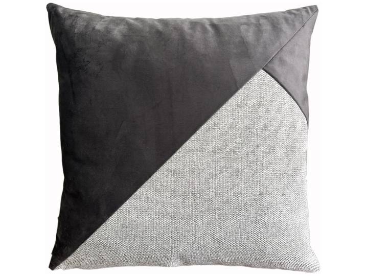 Zierkissen Zoey silber Polyester B 45 T 45 cm