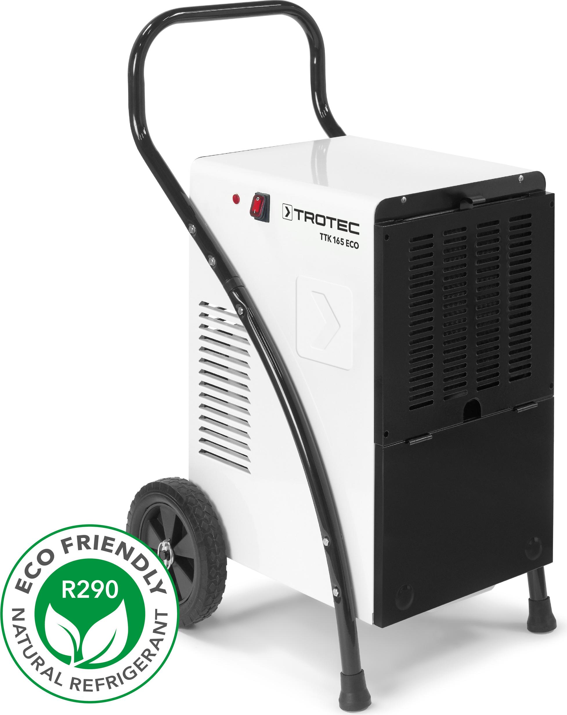TROTEC Luftentfeuchter TTK 165 ECO Luftentfeuchtung bis 52 L Bautrockner Entfeuchter Luft Trockner Entfeuchtung