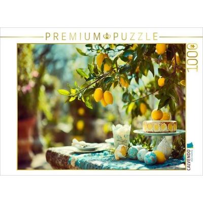 CALVENDO Puzzle Ostern schmeckt nach Sonne und süßer Zitronenfreude | 1000 Teile Lege-Größe 64x48cm Foto-Puzzle für glückliche Stunden