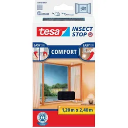 TESA  tesa® Insect Stop Fliegengitter Fliegengitter anthrazit 120 x 240 cm