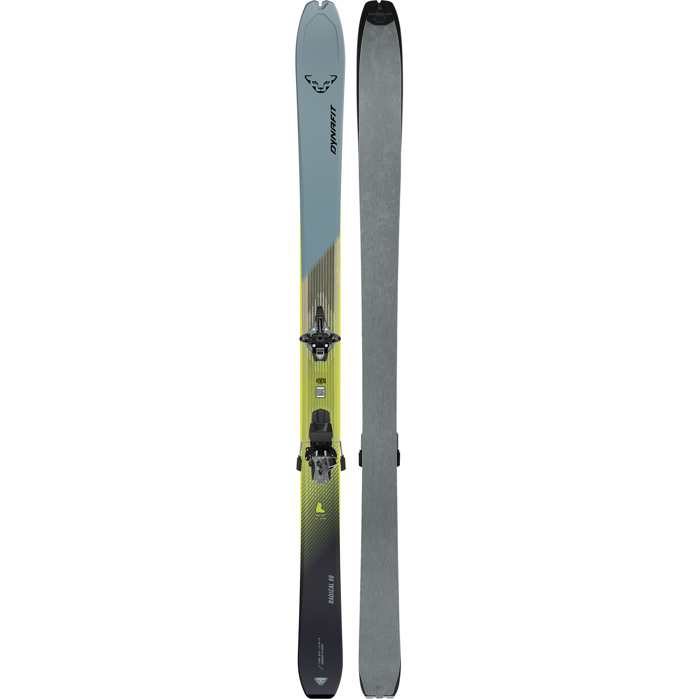 Dynafit Radical 88 Tourenski Set 26/27 Tourenski-Set weiss Größe 182cm Skitour