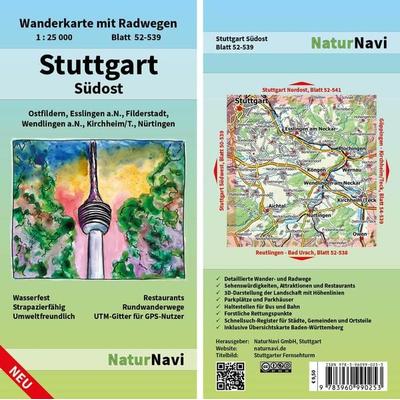 Stuttgart Südost, Sonstige von , Naturnavi, 978-3-96099-025-3
