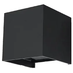 Sollux SL.0545 Wandleuchte LUCA schwarz LED IP54