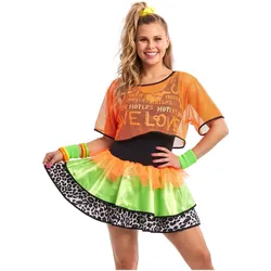 Metamorph 80er Neon Girlie Kostüm (34)
