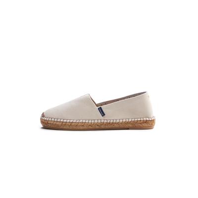 Espadrille VISCATA "Barceloneta", Damen, Gr. 37, beige, Textil, Schuhe Espadrille, aus Baumwolle und Natur-Jute hergestellt