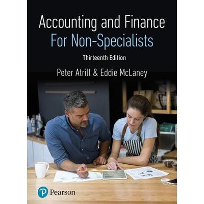 Accounting and Finance for Non-Specialists, Taschenbuch von Peter Atrill,Eddie McLaney, Pearson Education Limited, 978-1-292-73866-6