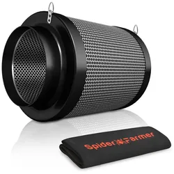 Aktivkohlefilter 100 / 150 mm - 686 m3/h | 150 mm Flansch