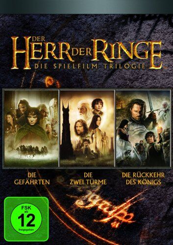Peter Jackson - Der Herr der Ringe - Die Spielfilm Trilogie (Kinofilme) (6 DVDs) - Preis vom 08.10.2026 07:26:42 h