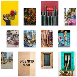 POSTER Set Mit 12 Mexikanisches Fotografie A3 Rahmenlos
