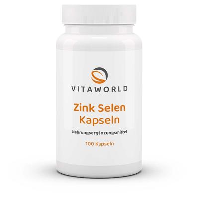 Zink Selen Kapseln 15 mg/100 µg 100 St