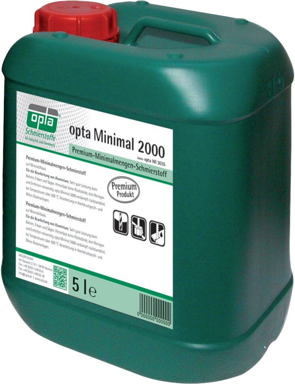 opta Minimalmengen- Schmierstoff Minimal 2000 Kanister 5l (600847067)