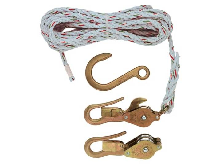 Klein Tools H1802 Block und Tackle mit bewacht Snap Haken