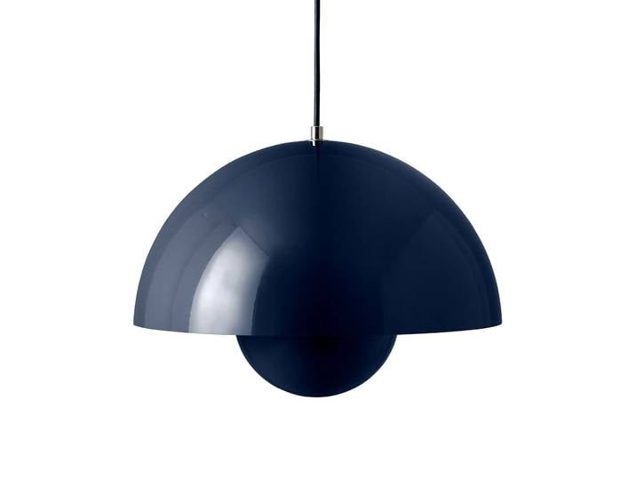 &Tradition Flowerpot VP7 Pendelleuchte Steel blue