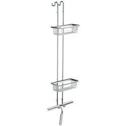 emco system 2 Türetagere 2 tiefe Körbe, 1 Duschwischer, chrom, 356600106 356600106