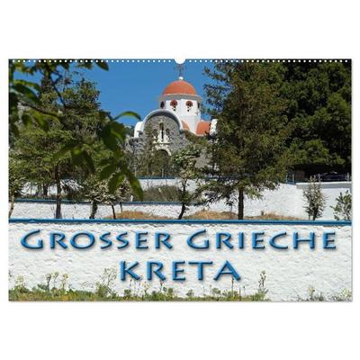 Großer Grieche Kreta (Wandkalender 2026 DIN A2 quer), CALVENDO Monatskalender