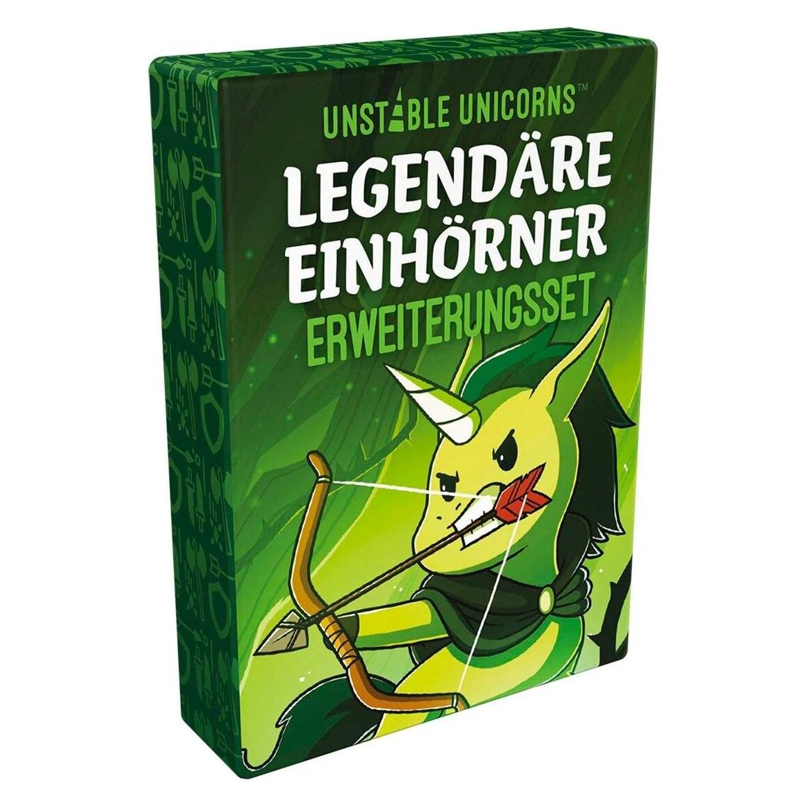 Unstable Games Unstable Unicorns - Legendäre Einhörner, für 2-8 Spieler, ab 8 Jahren, DE-Erweiterung (Deutsch, 2 - 8 Spieler) (TTUD0008)