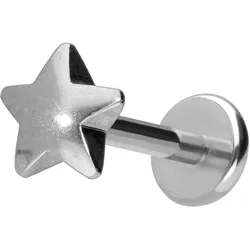 Titan Labret mit Push Fit STERN