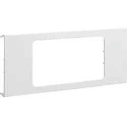 Hager R64829010 Blende 2-fach R7 hfr BRH OT 100 reinweiß