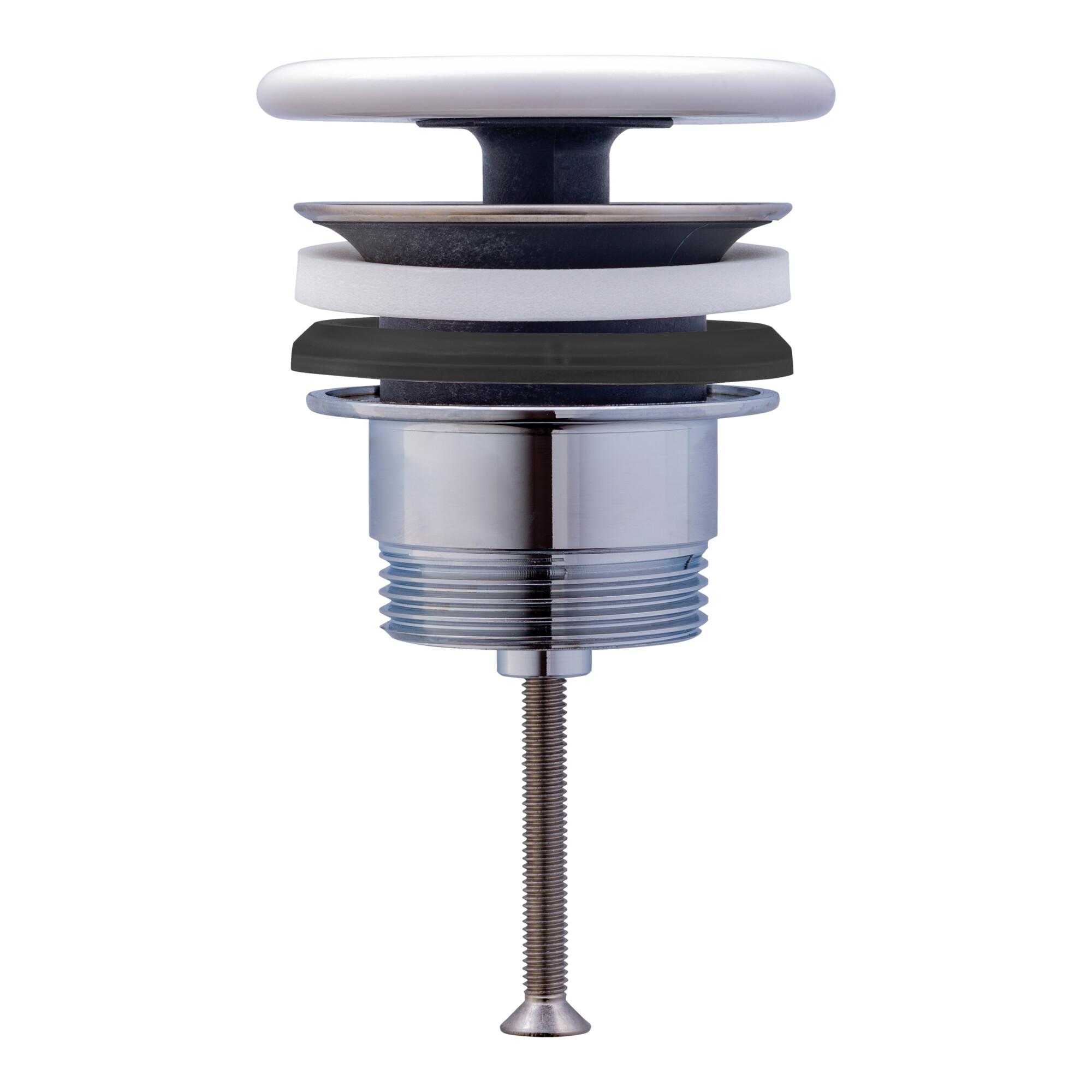 Duravit Schaftventil d 72mm, f WT o. ÜL, weiß Seidenmatt (0050753200)