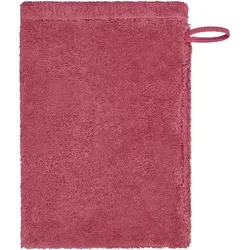 CaWö Waschlappen Lifestyle 16 x 22 cm Baumwolle Rot Beere