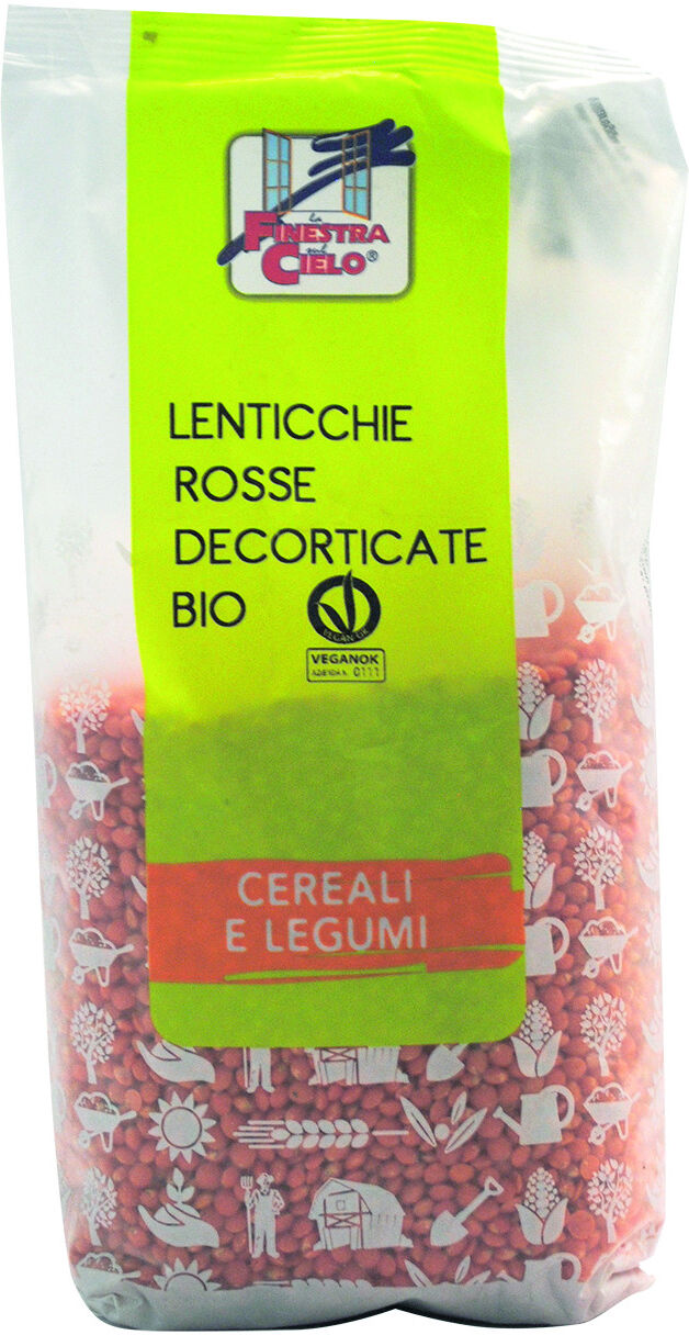 Biotobio Fsc Lenticchie Rosse Dec.500g