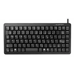 CHERRY Compact-Keyboard G84-4100 - Tastatur - Deutsch - Schwarz