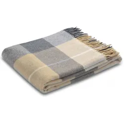 Biederlack Plaid Quito beige 130x170 cm