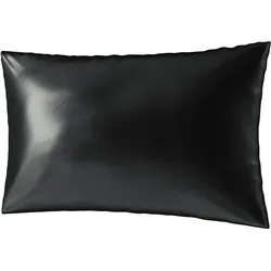 Ailoria, Bettwäsche, BEAUTY SLEEP Silk Zipper Pillowcase (65x100) (black) (Kopfkissenbezug, 65 x 100 cm)